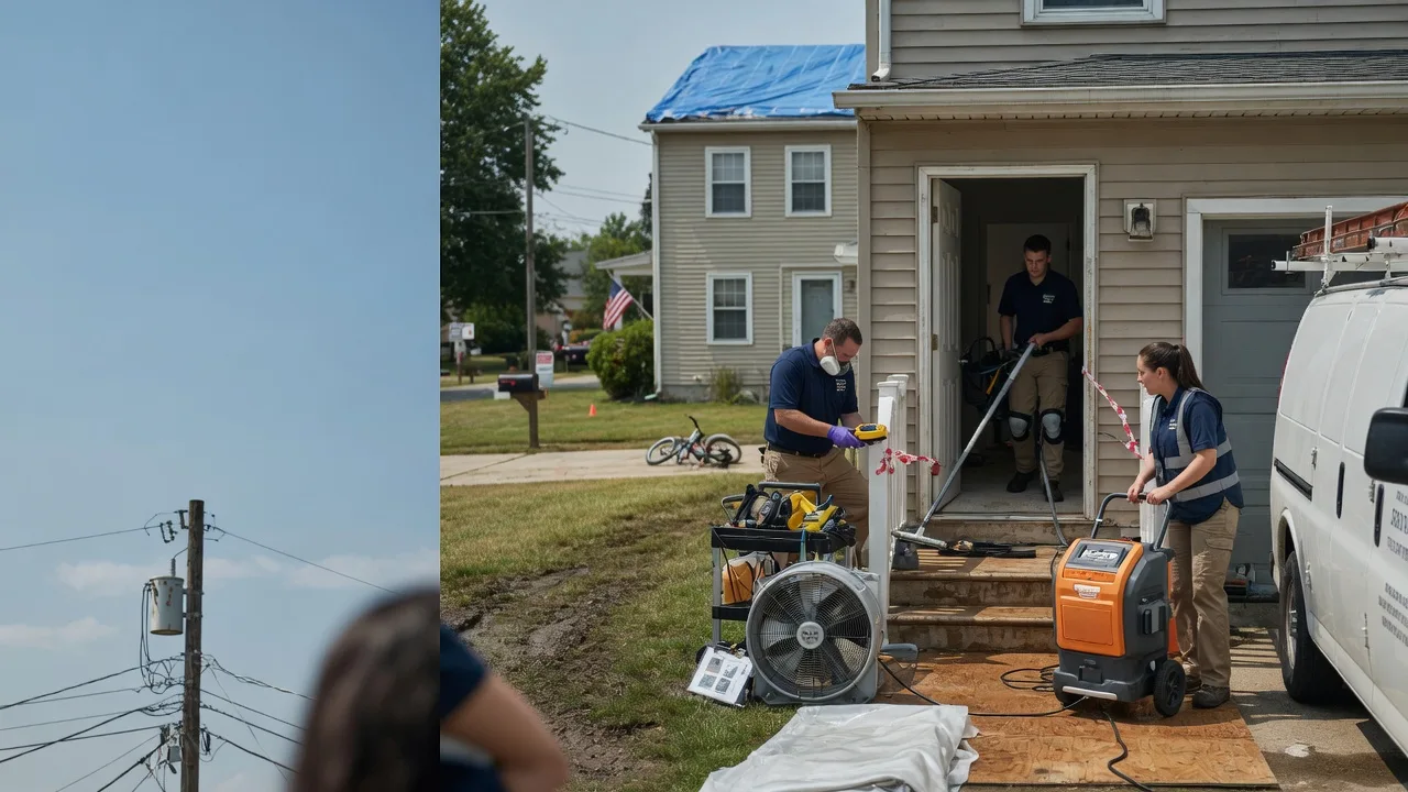 Water Damage Repair in Hanoverton, OH near me
